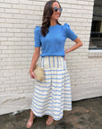 Warm Breeze Midi Skirt
