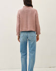 Downtown Girl Sweater-Mauve