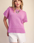 Woodland Charm Sweater-Pink