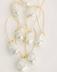 Natural Pearl Statement Earrings