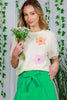 Spring Things Embroidered Sweater