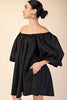 Picture This Off The Shoulder Mini Dress