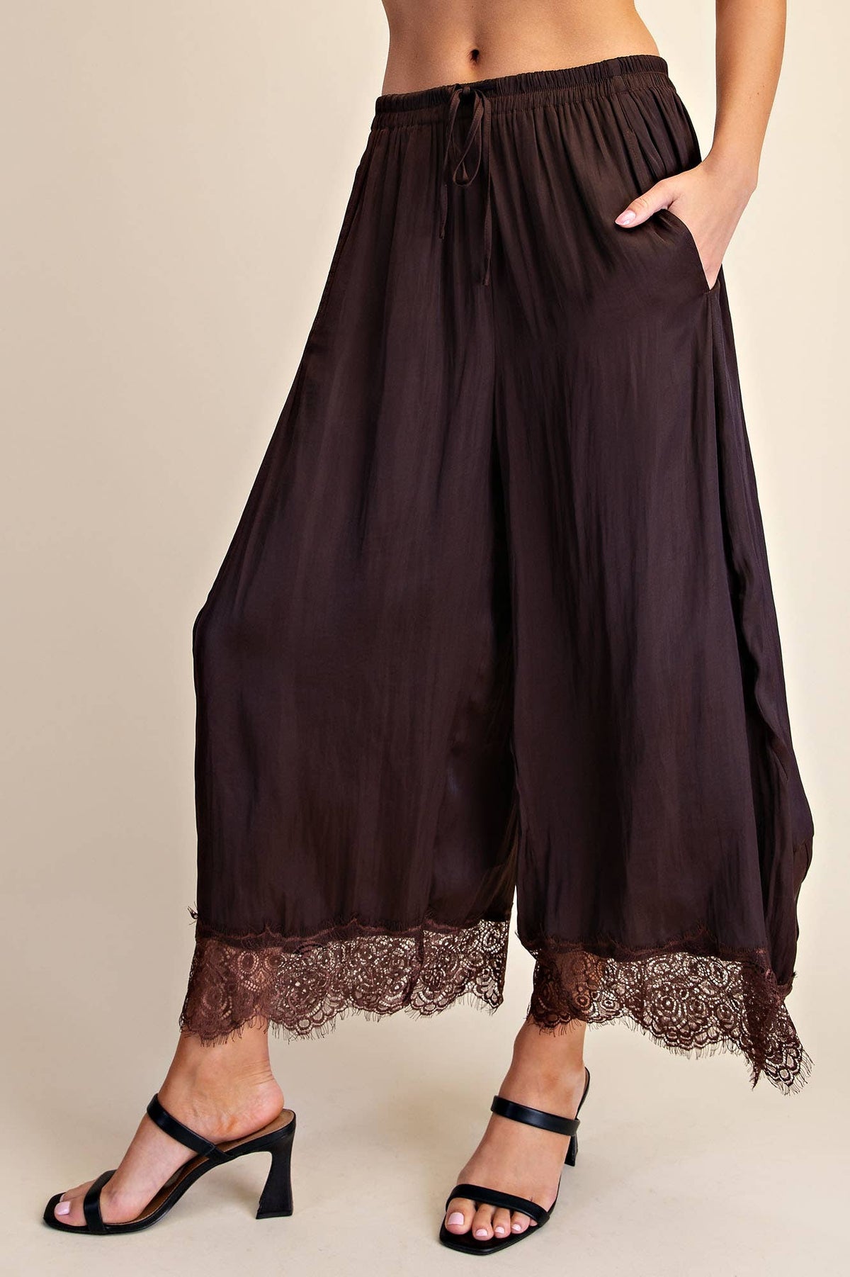 Arabian Nights Balloon Pants-Brown