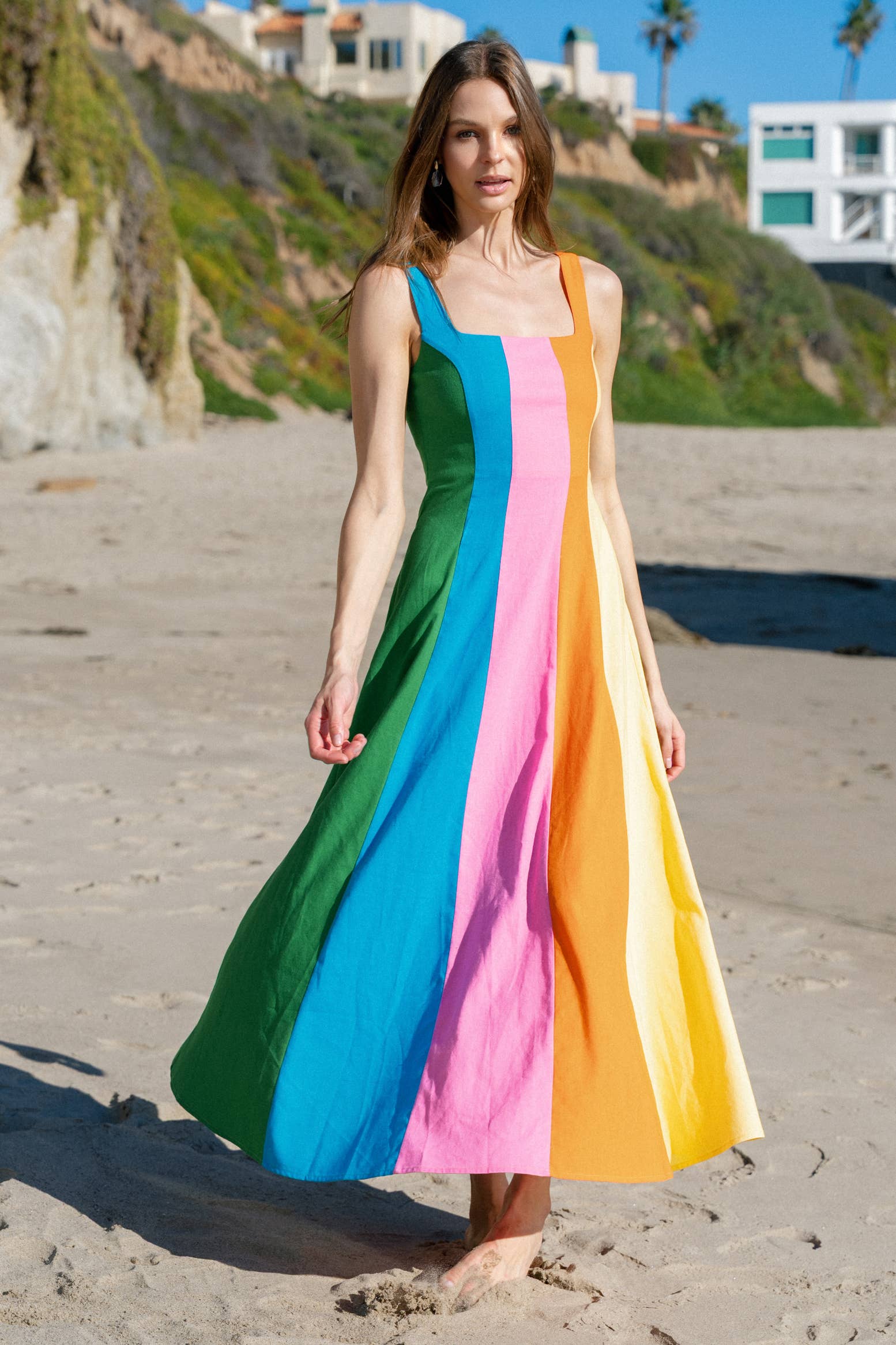 Rainbow Skies Maxi Dress