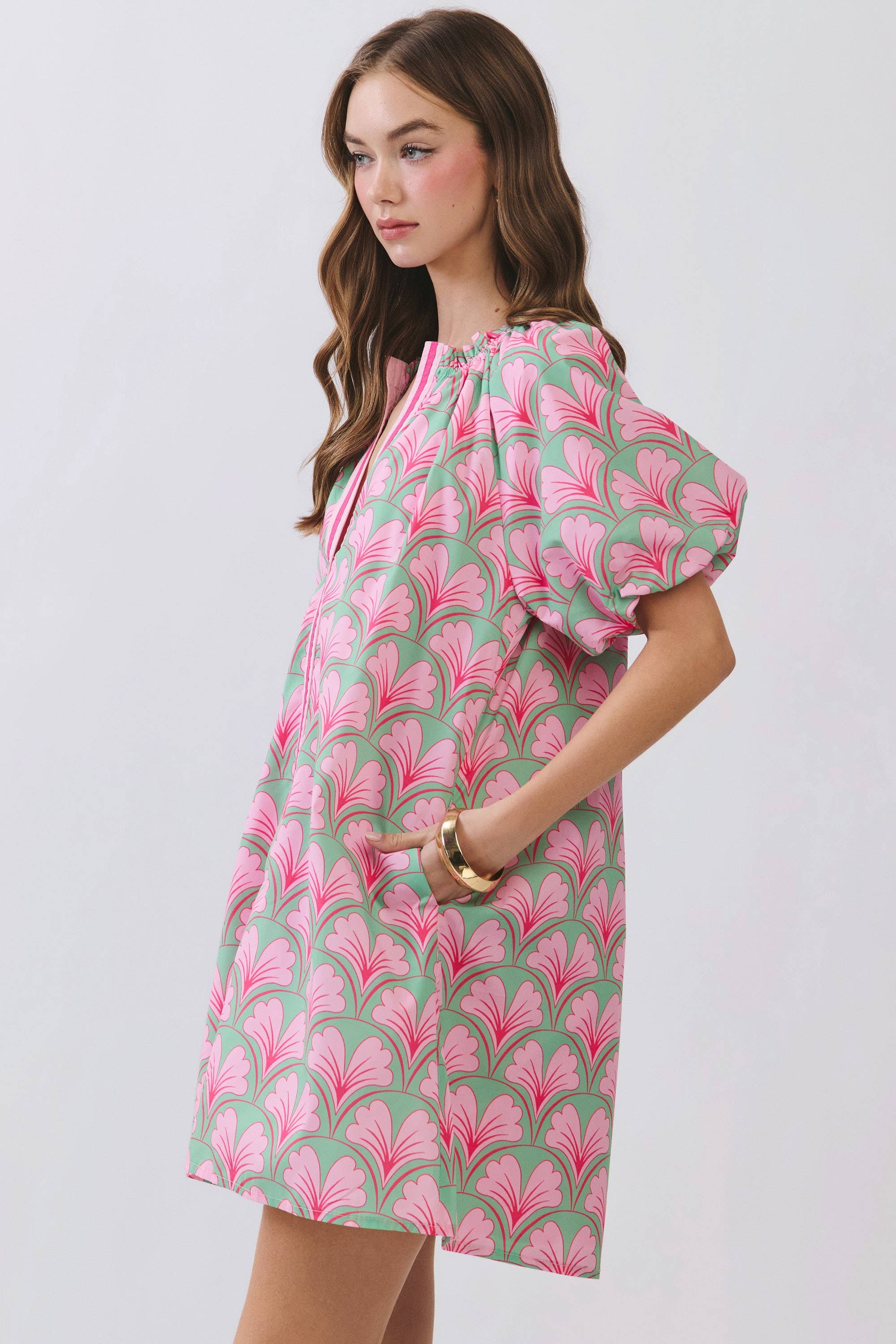 Petal Paradise Mini Dress