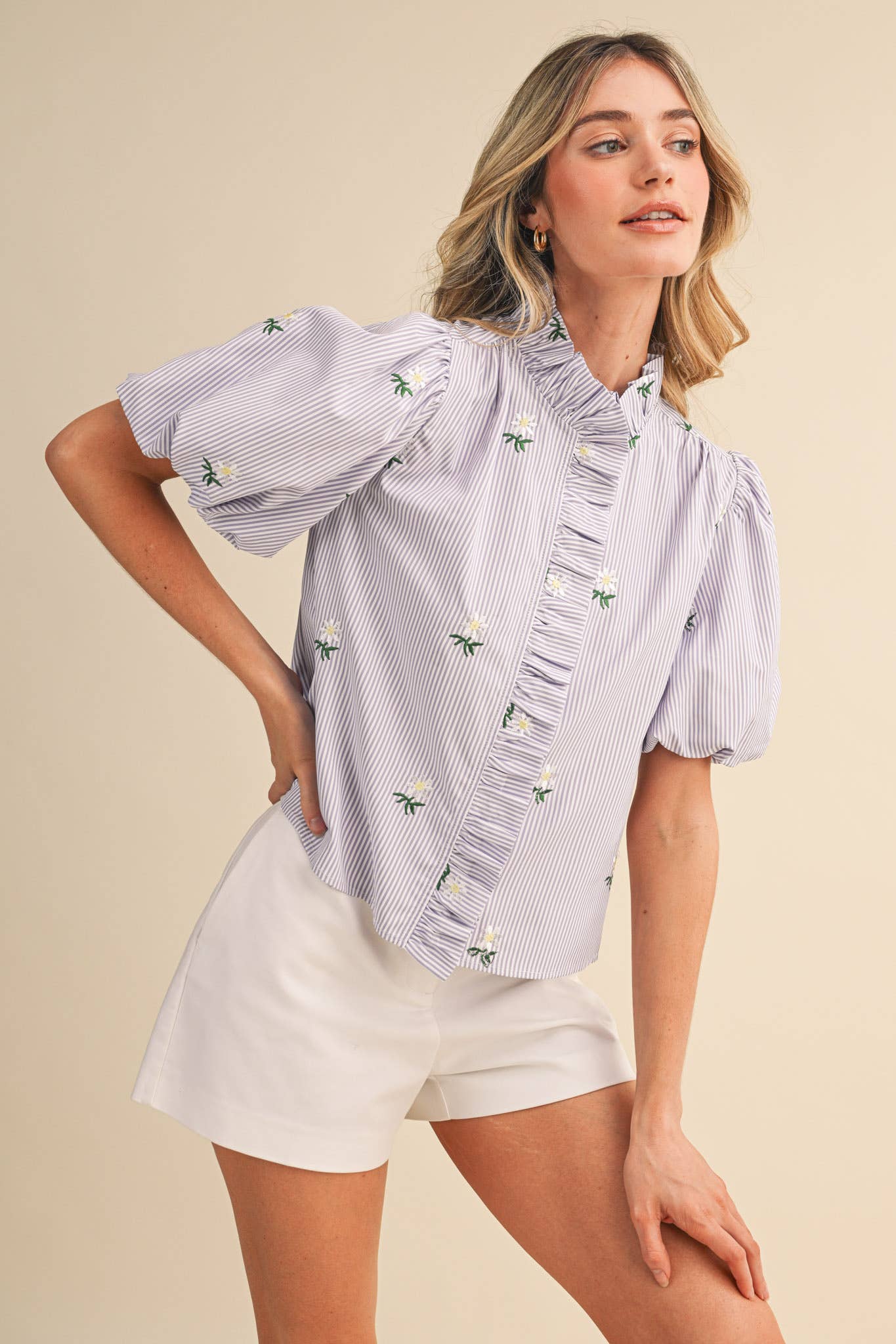 Bloomfield Ruffle Top