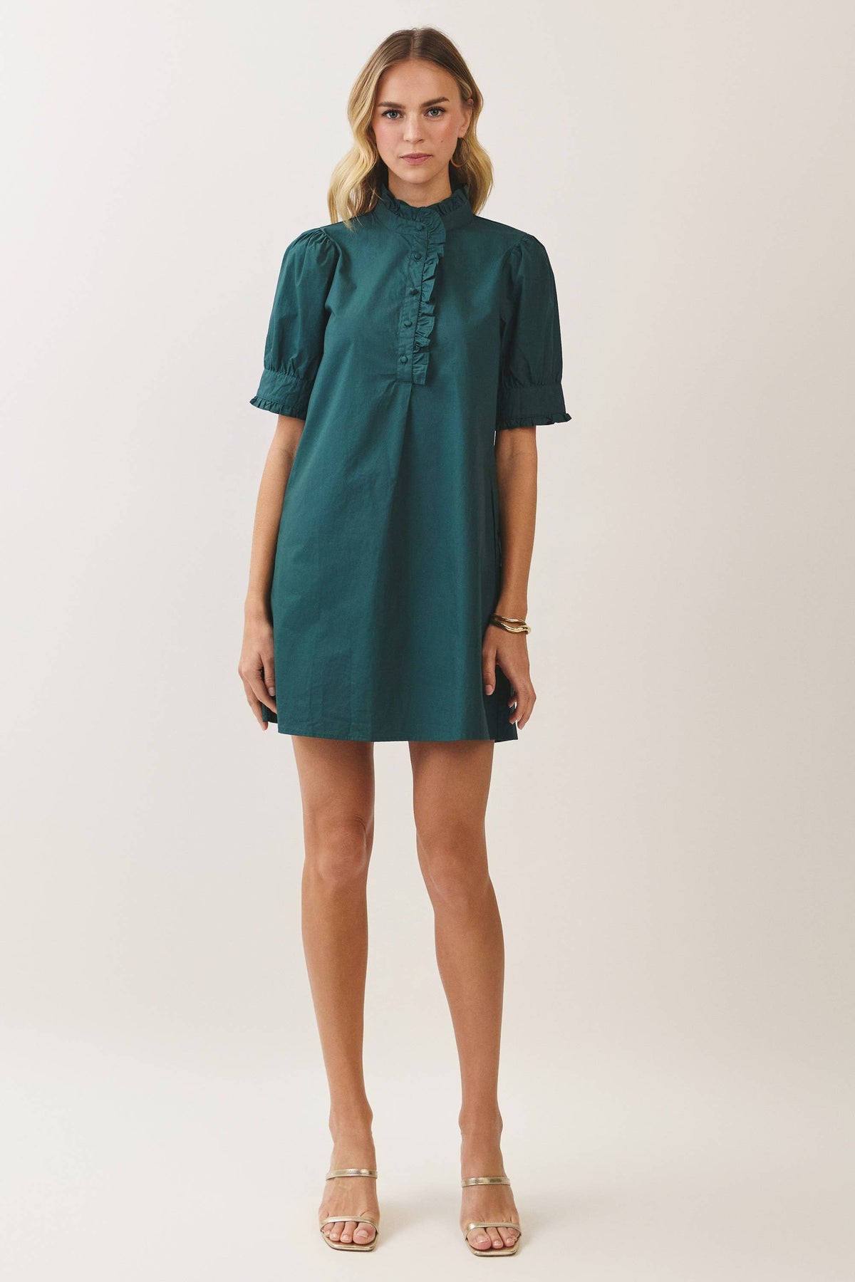 Beloved Puff Sleeve Mini Dress