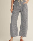 Maritime Stripe Barrel Pants
