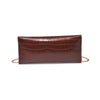 Adelle Clutch- Chocolate