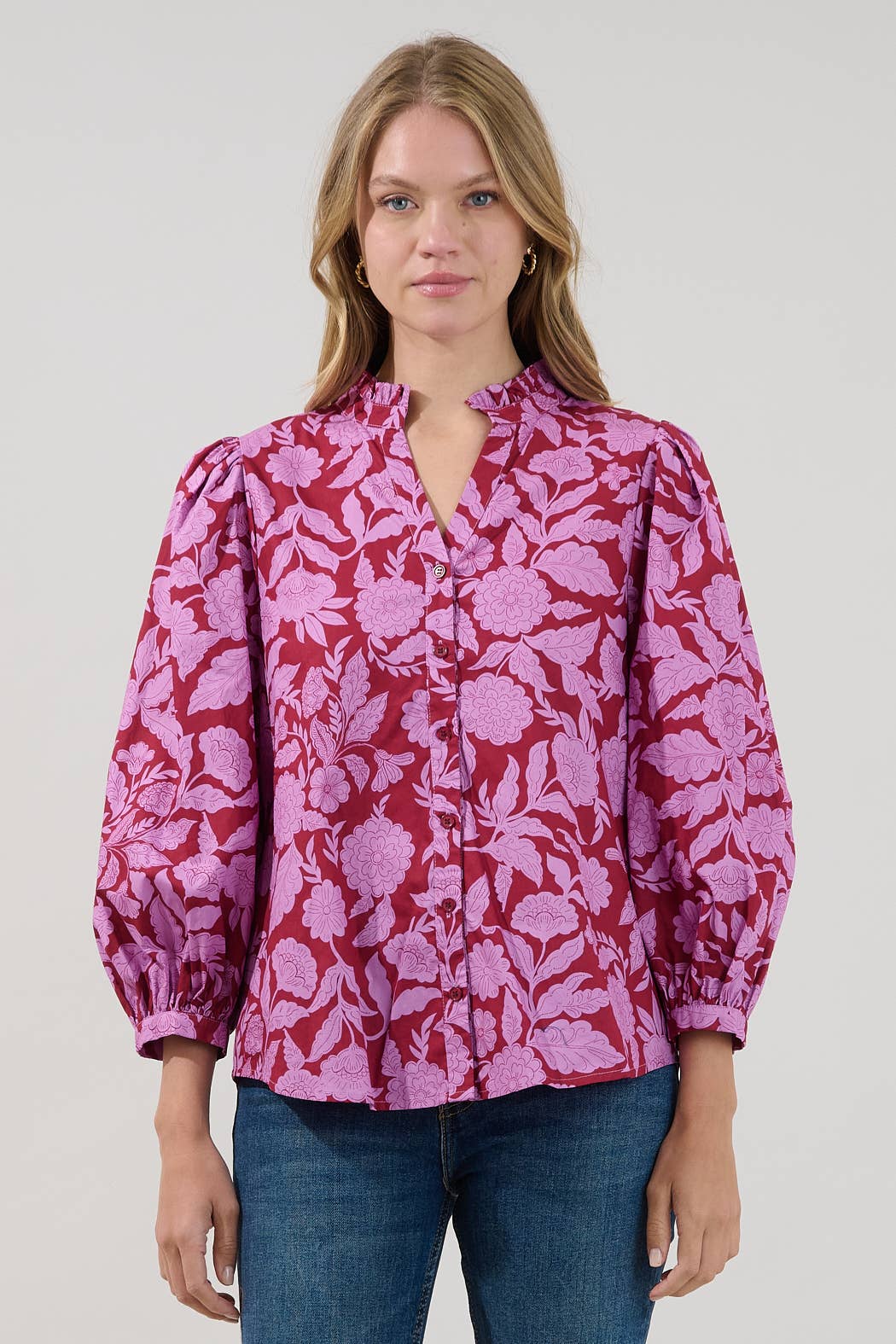 Eunice Floral Top