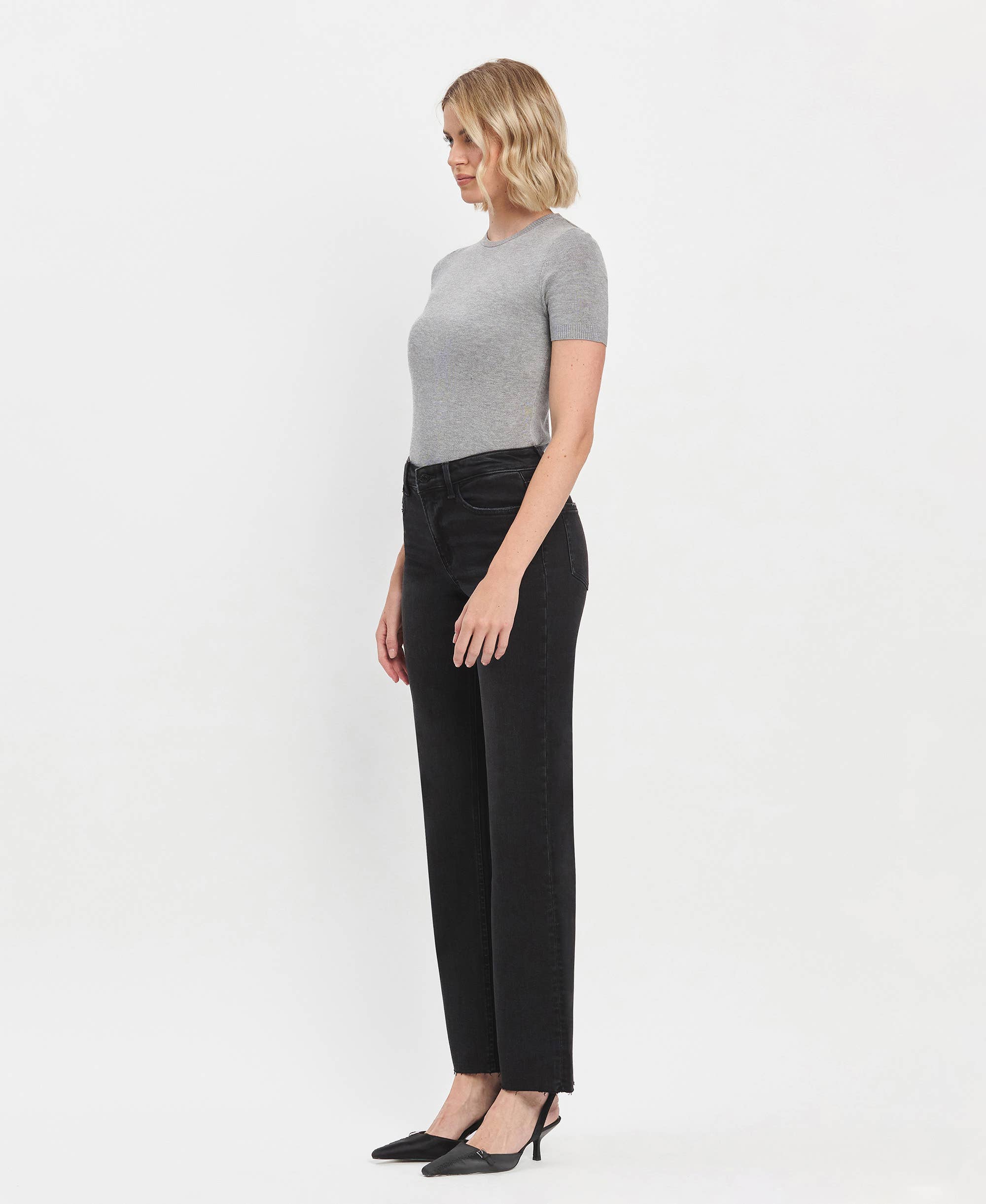 Onyx Wide Leg Jeans