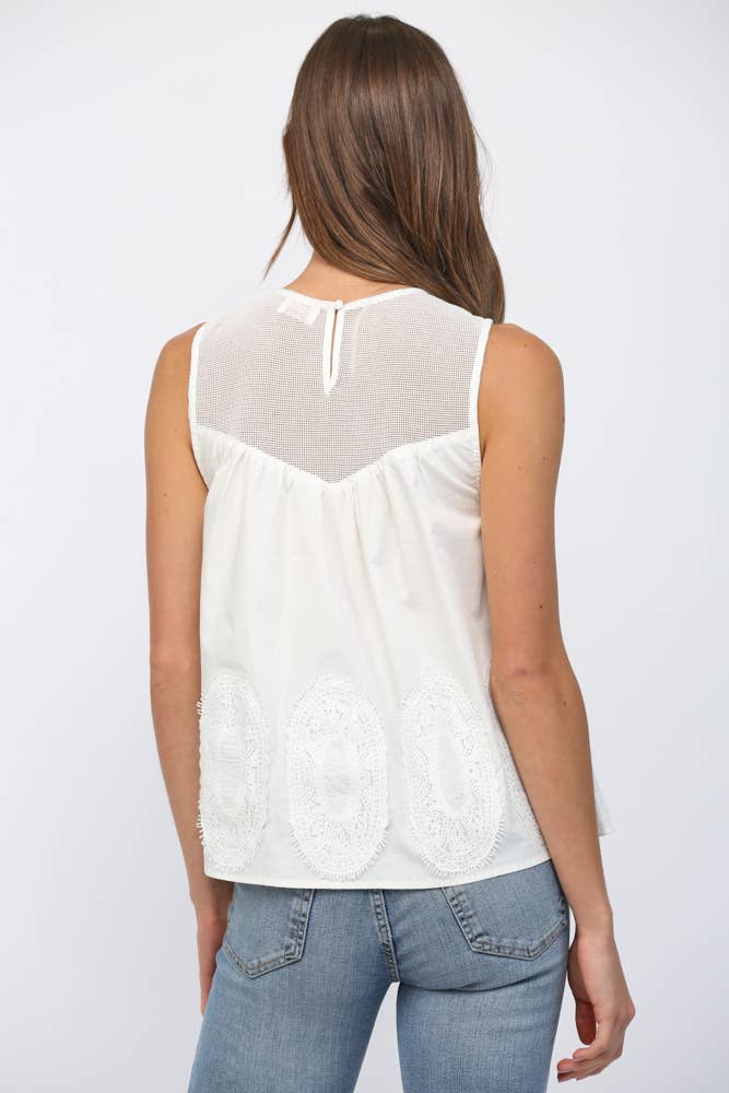 Celeste Lace Top