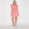Pink Bandana Mini Dress