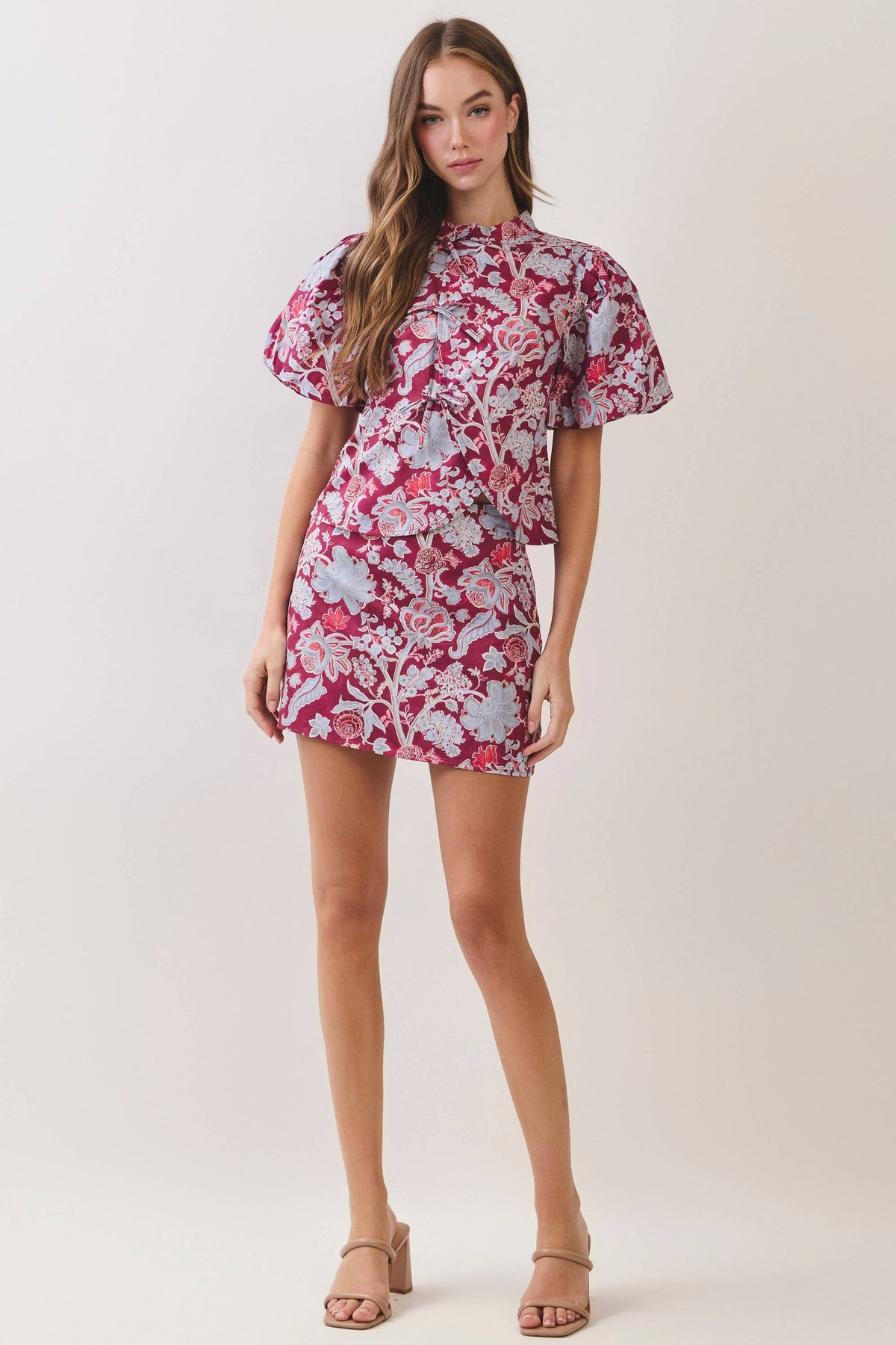 Freya Floral Puff Sleeve Top