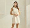 Wavy Days Button Front Dress