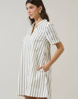 Kamara Striped Mini Dress