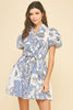 Wild Fields Floral Mini Dress