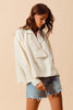 Get Loose Woven Top- Ivory