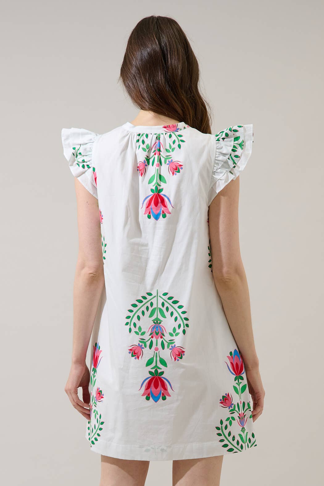 Saury Floral Mini Dress