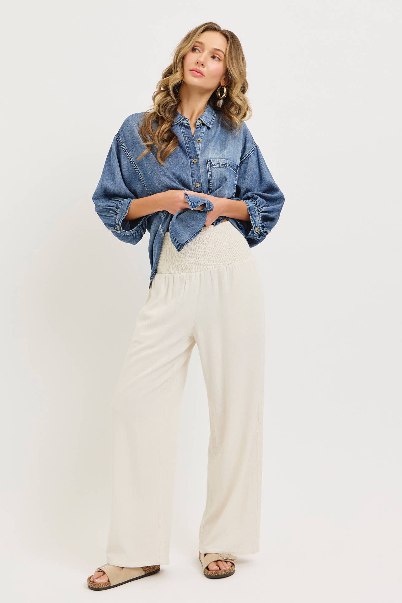 Island Air Wide Leg Pants