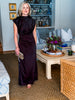 Turning Heads Maxi Dress- Black