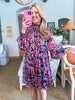 Floral Desire Smocked Mini Dress
