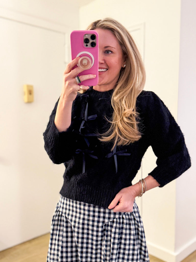 Darling in Ribbons Sweater