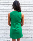 Petal Poetry Embroidered Mini Dress