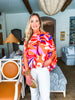 Blooming Lily Caftan Top