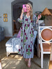 Wine & Whimsy Midi Dress
