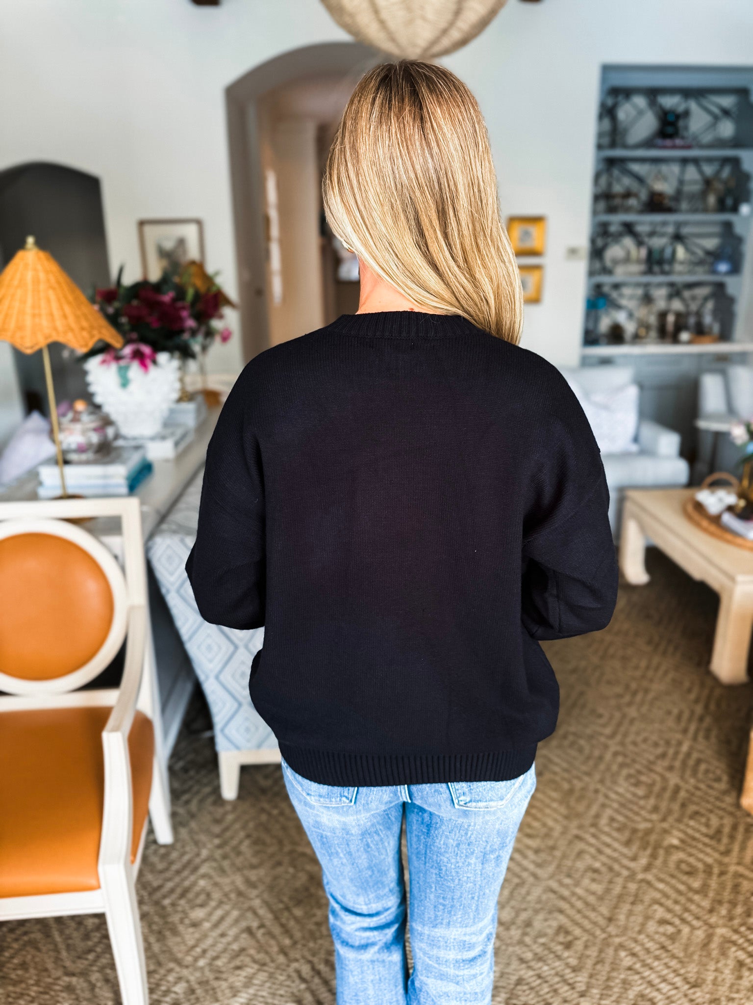 Trick Or Treat Sequin Sweater