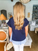 School Girl Asymmetrical Top