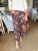 Redwoods Floral Print Pants