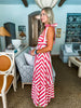 Walk on The Pier Midi Dress