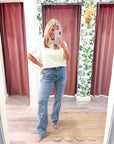 On the Go Straight Leg Jeans