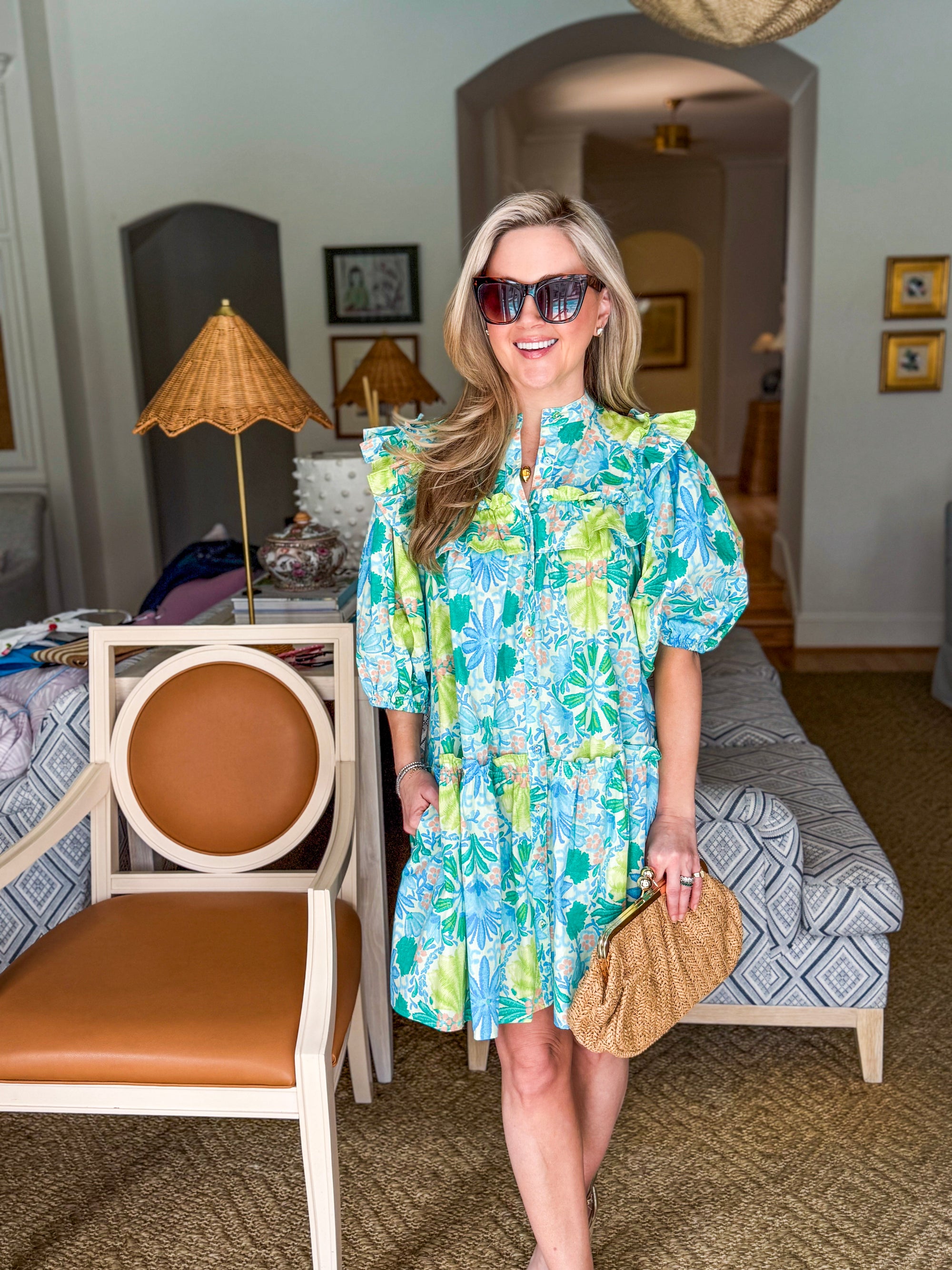 Lilah Floral Mini Dress