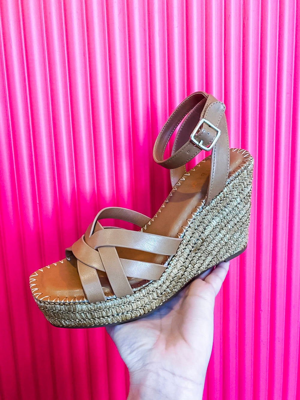 Beach Days Platform Wedge