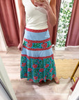 Artisan Mosaic Maxi Skirt