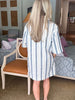 Jules Stripe Shirt Dress