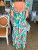 Tiki Time Maxi Dress