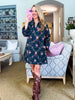 Country Fields Floral Mini Dress