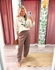 Lakeside Duck Sweater-Oatmeal