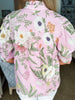 Vineyard Plans Floral Top- Pink