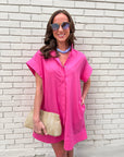 Forever Favorite Mini Dress-Pink