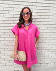 Forever Favorite Mini Dress-Pink