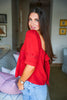 Scarlet Harvest Lace Top