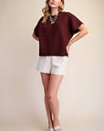 Woodland Charm Sweater-Brown