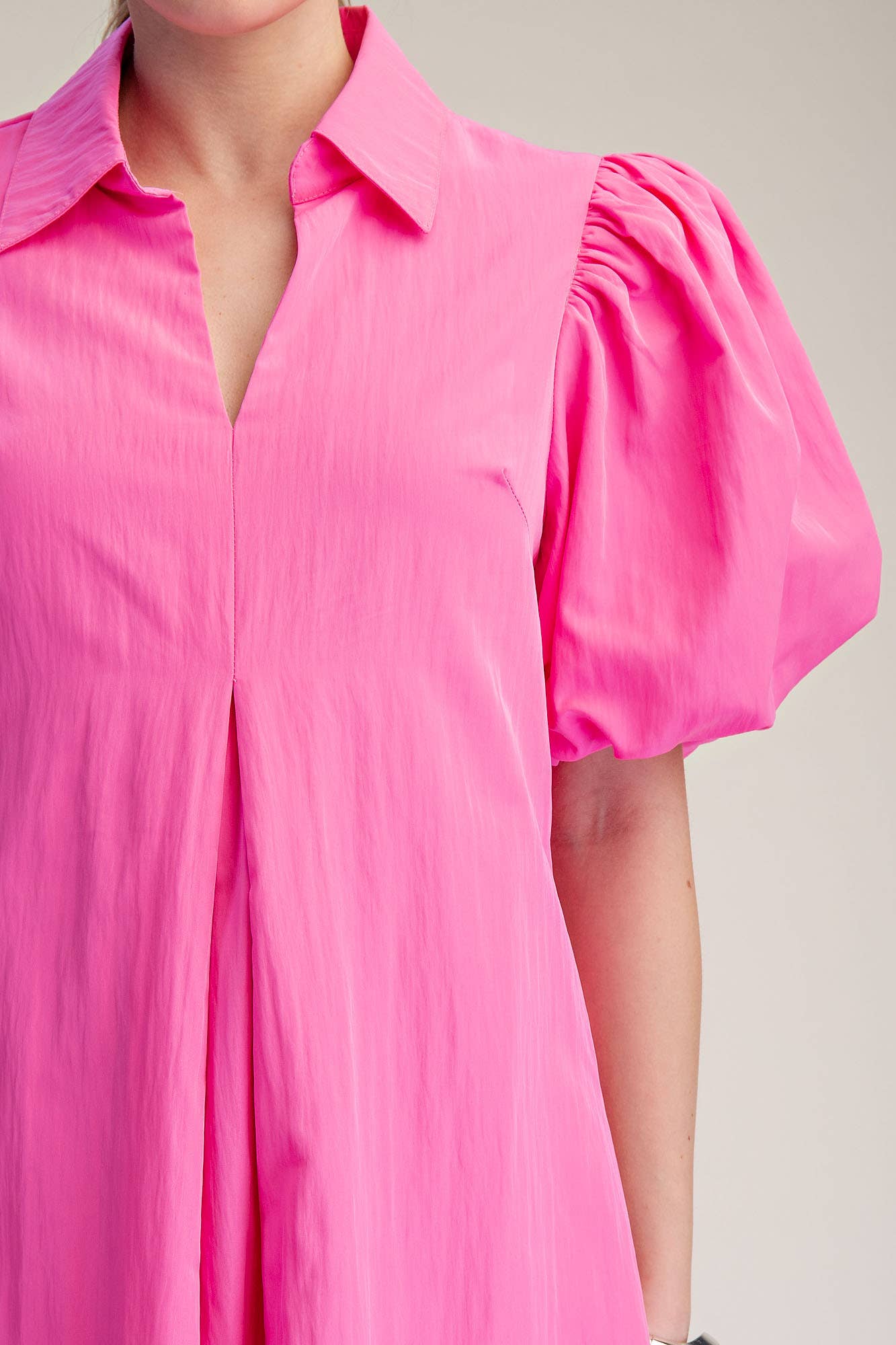 Love Story Midi Dress-Hot Pink