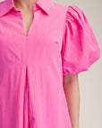 Love Story Midi Dress-Hot Pink