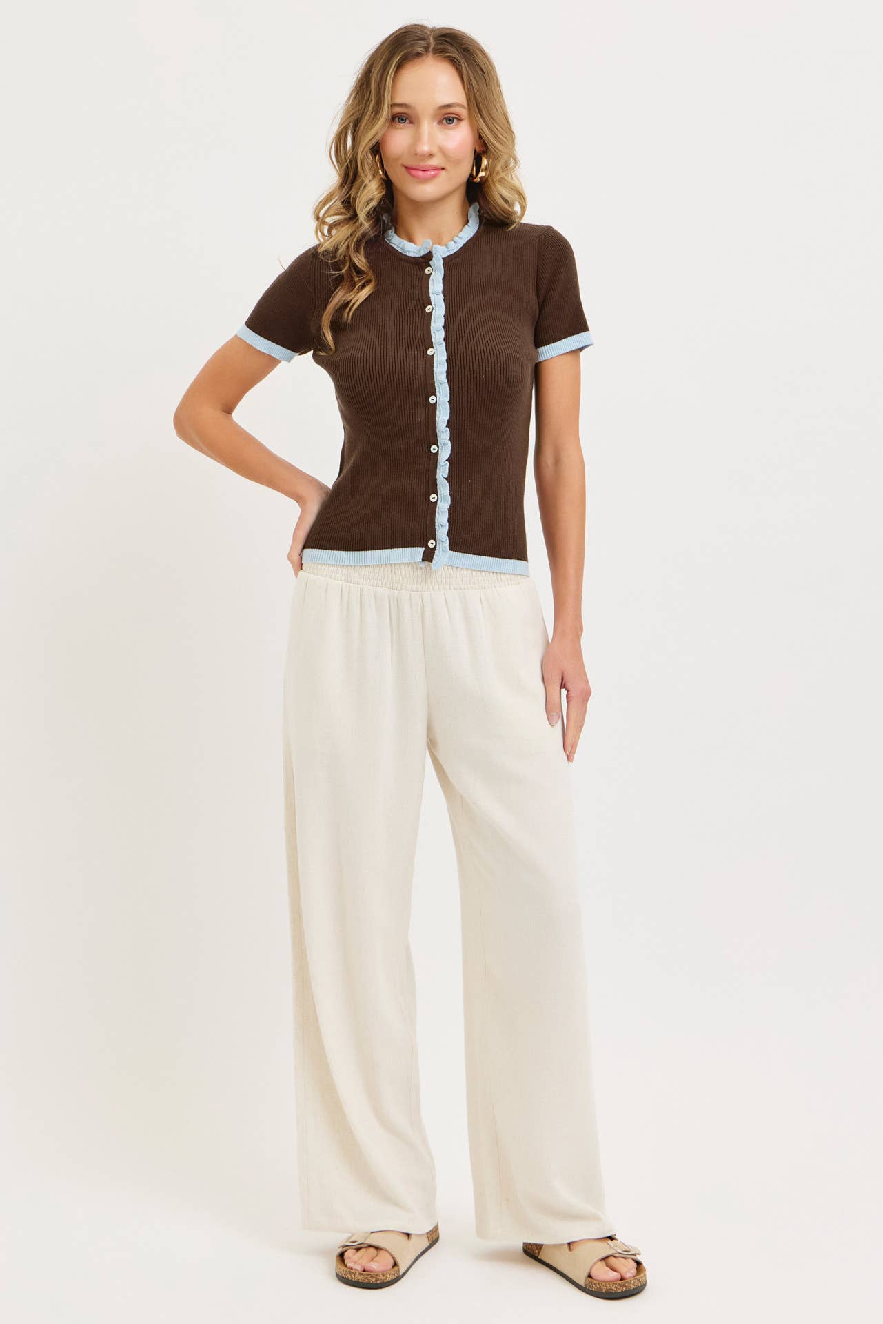 Island Air Wide Leg Pants